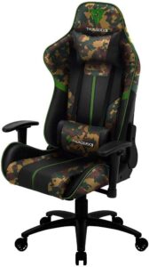 Cadeira Gamer Office Giratória com Elevação a Gás BC3 H01 Camuflado Verde Military - ThunderX3