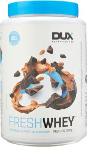 FRESH WHEY CHOCOLATE E PASTA DE AMENDOIM - POTE 900 g