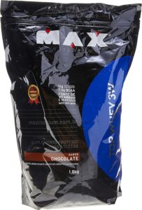 Top Whey 3W (1, 8Kg) - Sabor Chocolate, Max Titanium