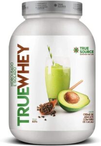 True Whey (837G) - Hidrolisado e Isolado - Sabor Creme de Abacate C/ Nibs de Cacau, True Source