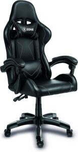 Cadeira Gamer XZONE, Premium, Preto/Branco, Ajuste de 90° até 140° - CGR-01-BW