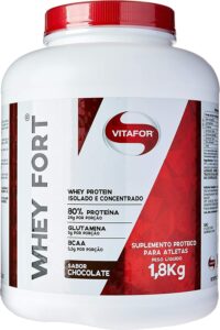 Whey Fort Chocolate, Vitafor, 1800g
