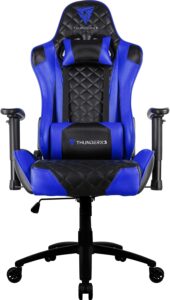 ThunderX3 Cadeira Gamer Profissional TGC12 Preta/Azul