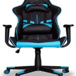 Cadeira Gamer Dazz Prime-X Com Apoio de Braço - Preto/Azul