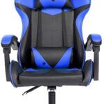 Cadeira Gamer PCTOP Strike Azul e Preto - 1005, Médio