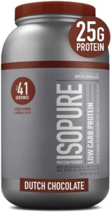 Isopure (1,36kg) - Dutch Chocolate - Natures Best