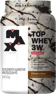 Top Whey 3W Max Titanium 900g (Cookies)