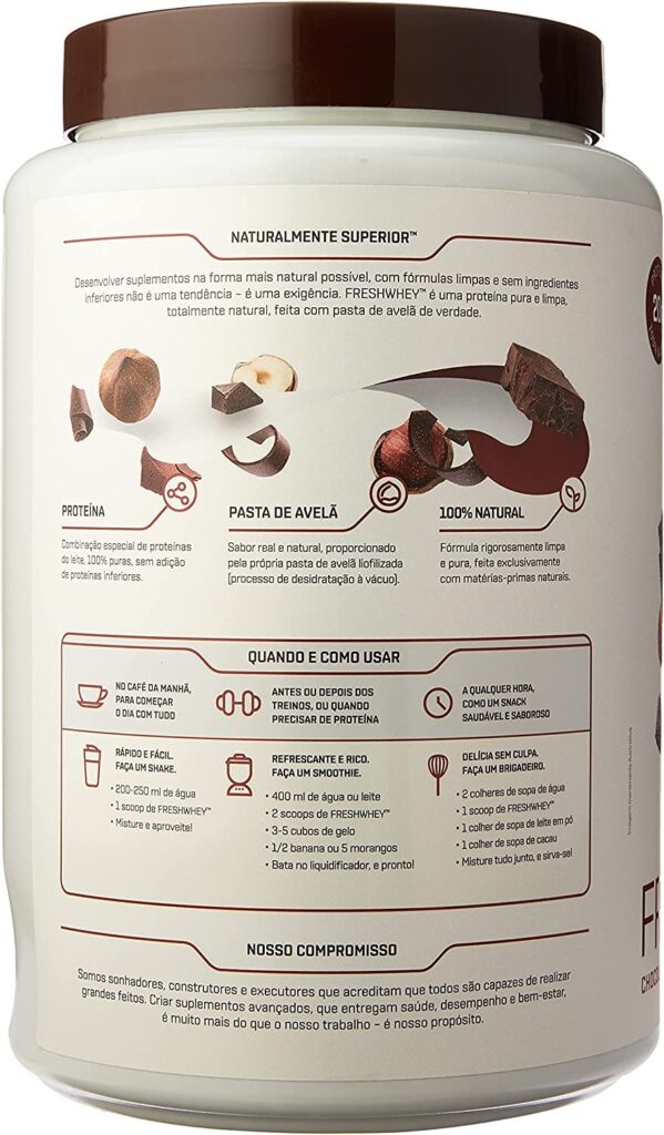 Fresh Whey Chocolate Belga e Avelã