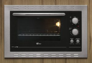 Forno Elétrico Fischer Fit Line Embutir 44L New Inox 220V