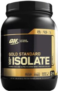 Gold Standard 100% Isolate - 720g Rich Vanilla - Optimum Nutrition