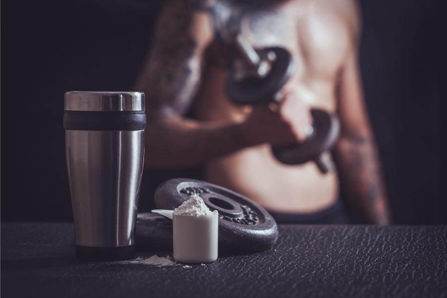 Whey protein para ganhar massa muscular