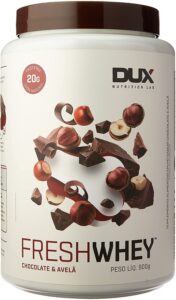 FRESH WHEY CHOCOLATE BELGA E AVELÃ - POTE 900 g