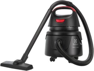 Aspirador de Pó e Água 1400W função sopro Electrolux capacidade 5 Litros util 12 litros total Rodas 360° AWDFS