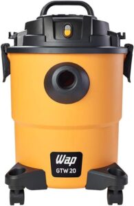 Aspirador de Pó e Água 20L WAP GTW 20 220V, Amarelo com Preto