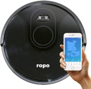 Robo Aspirador Ropo Glass 3 Preto