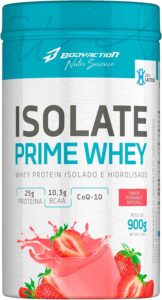 Isolate Prime Whey - 900G Morango Natural - Body Action