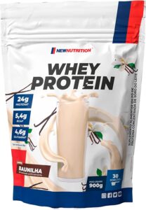 Whey Protein Concentrado 900g Baunilha NewNutrition